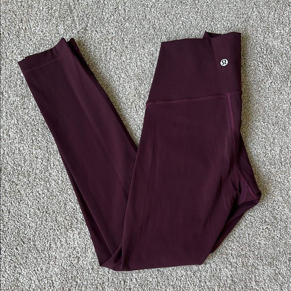 Lululemon Athletica Dark Purple Leggings